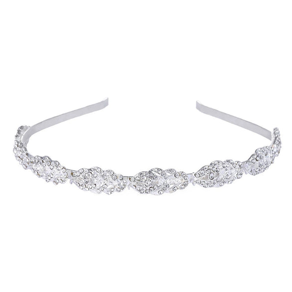 Alloy Electroplated Bridal Headband Women's Hair Accessories