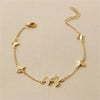 Alloy Electroplated Cold Style Sun And Moon Open Bracelet For Women
