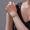 Alloy Electroplated Elegant Love Bracelet For Women