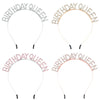 Alloy Electroplated Fashion Princess Crown Headband For Party Decoration