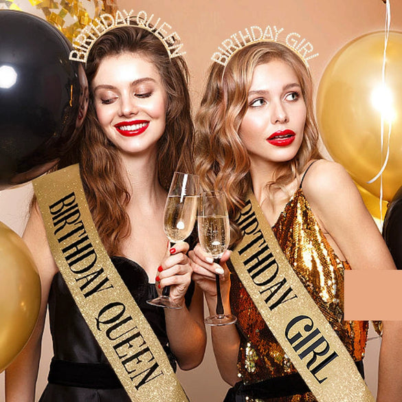 Alloy Electroplated Fashion Princess Crown Headband For Party Decoration