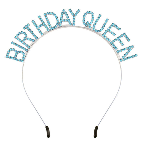 Alloy Electroplated Fashion Princess Crown Headband For Party Decoration