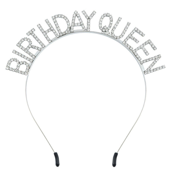Alloy Electroplated Fashion Princess Crown Headband For Party Decoration