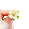 Alloy Electroplated Flower Style Women's Antilight Brooch Clothes Corsage Accessories