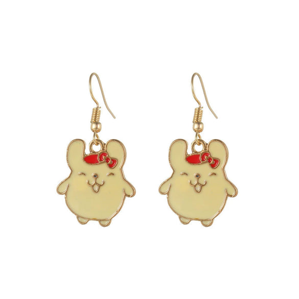 Alloy Electroplated Geometric Animal Style Women's Earrings
