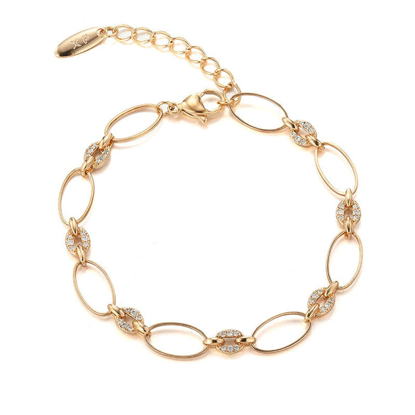 Alloy Electroplated Geometric Bracelet Fashion Retro Style Jewelry For Women