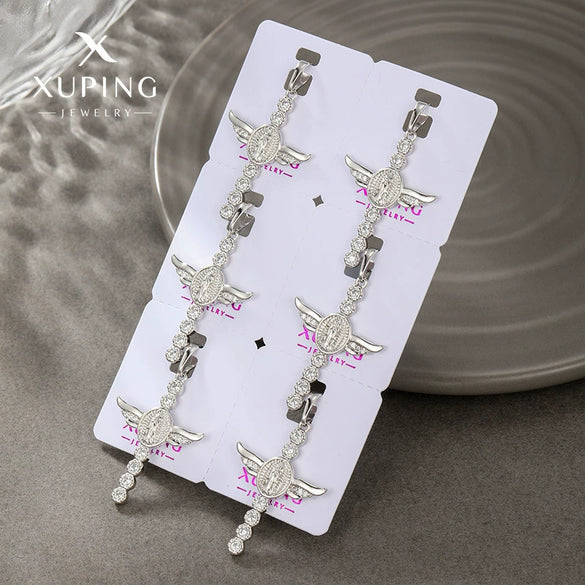 Alloy Electroplated Geometric Cross Niche Style Necklace Pendant For Men And Women