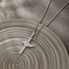 Alloy Electroplated Geometric Cross Niche Style Necklace Pendant For Men And Women