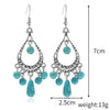 Alloy Electroplated Geometric Heart Earrings