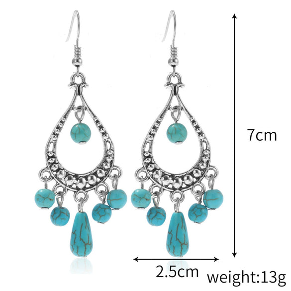 Alloy Electroplated Geometric Heart Earrings