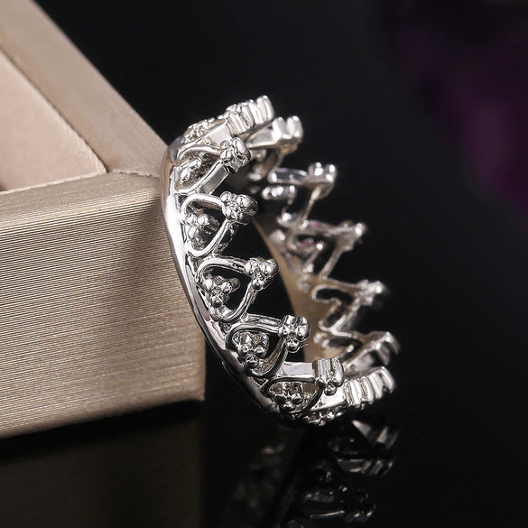 Alloy Electroplated Geometric Pattern Unisex Ring Jewelry Wholesale