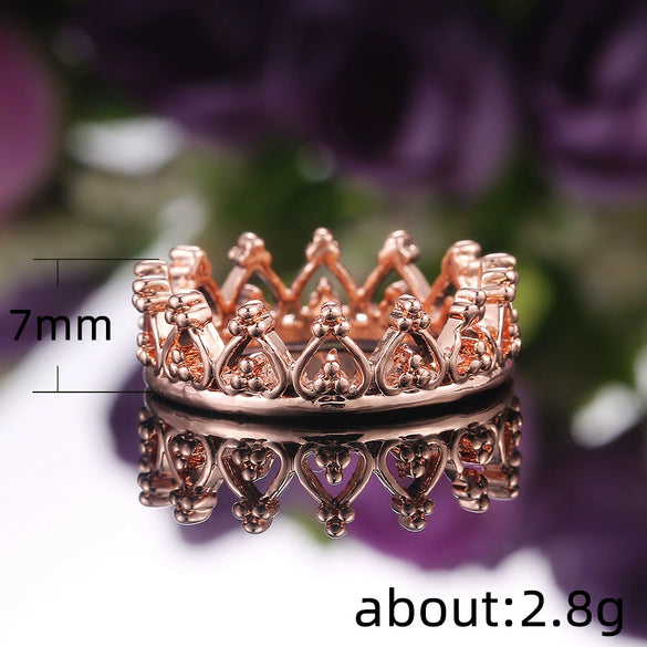 Alloy Electroplated Geometric Pattern Unisex Ring Jewelry Wholesale