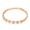 Alloy Electroplated Geometric Square Bracelet Jewelry For Women And Unisex