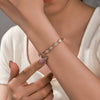 Alloy Electroplated Geometric Square Bracelet Jewelry For Women And Unisex