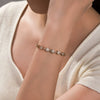 Alloy Electroplated Geometric Square Bracelet Jewelry For Women And Unisex