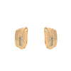 Alloy Electroplated Geometric Style Simple Earrings For Women