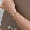 Alloy Electroplated Geometric Style Women's Bracelet Jewelry