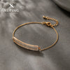 Alloy Electroplated Geometric Style Women's Bracelet