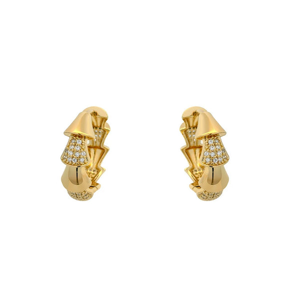 Alloy Electroplated Geometric Women's Minimalist Earrings