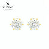 Alloy Electroplated Geometric Zircon Women's Earrings