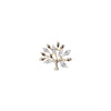 Alloy Electroplated Happy Tree Brooch For Women