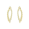 Alloy Electroplated Heart Earrings For Women Personalized Highend Niche Design