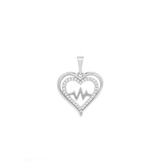 Alloy Electroplated Heart Shape Necklace Pendant For Women