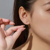 Alloy Electroplated Heart Shape Women's Earrings