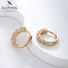 Alloy Electroplated Ins Style Microinlaid Zircon Earring