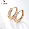 Alloy Electroplated Ins Style Microinlaid Zircon Earring