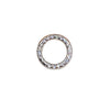 Alloy Electroplated Key Chain Material With Trinket Diy Hand Set Diamond Spring Ring And Lobster Clasp