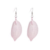 Alloy Electroplated Leaf Design Sense Women's Earrings