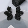 Alloy Electroplated Leaf Design Sense Women's Earrings