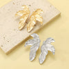 Alloy Electroplated Leaf Design Sense Women's Earrings