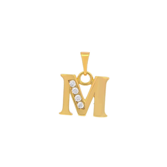 Alloy Electroplated Letter Necklace Pendant For Women