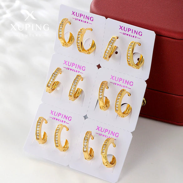 Alloy Electroplated Light Luxury Geometric Earrings