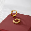 Alloy Electroplated Light Luxury Geometric Earrings