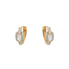 Alloy Electroplated Light Luxury Style Micropaved Zircon Women's Earrings