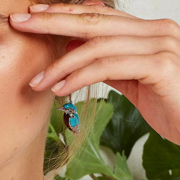Alloy Electroplated Little Bird Style Women's Earrings