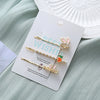 Alloy Electroplated Love Rabbit Hair Accessories Set For Women
