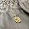 Alloy Electroplated Personality Geometric Pendant Necklace