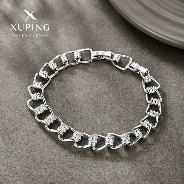 Alloy Electroplated Personalized Simple Bracelet For Men And Women