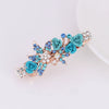 Alloy Electroplated Rose Flower Rhinestone Butterfly Women's Hairpin Hair Accessory