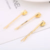 Alloy Electroplated Round Acetate Clip Hairpin Women's Hair Accessories