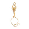 Alloy Electroplated Scorpion Zodiac Animal Threedimensional Finger Bracelet For Women
