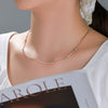 Alloy Electroplated Simple Niche Design Women's Necklace