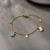 Alloy Electroplated Sweet Animal Style Butterfly Tassel Bracelet For Women