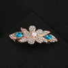Alloy Electroplated Sweet Temperament Rhinestone Spring Clip For Women Hair Bow Clip