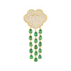 Alloy Electroplated Women's Antique Style Brooch