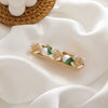 Alloy Electroplated Women's Plant Flower Style Duckbill Clip Hair Accessory